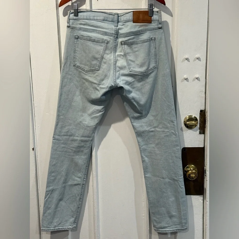 J. Crew Men's Faded Blue Skinny Jeans